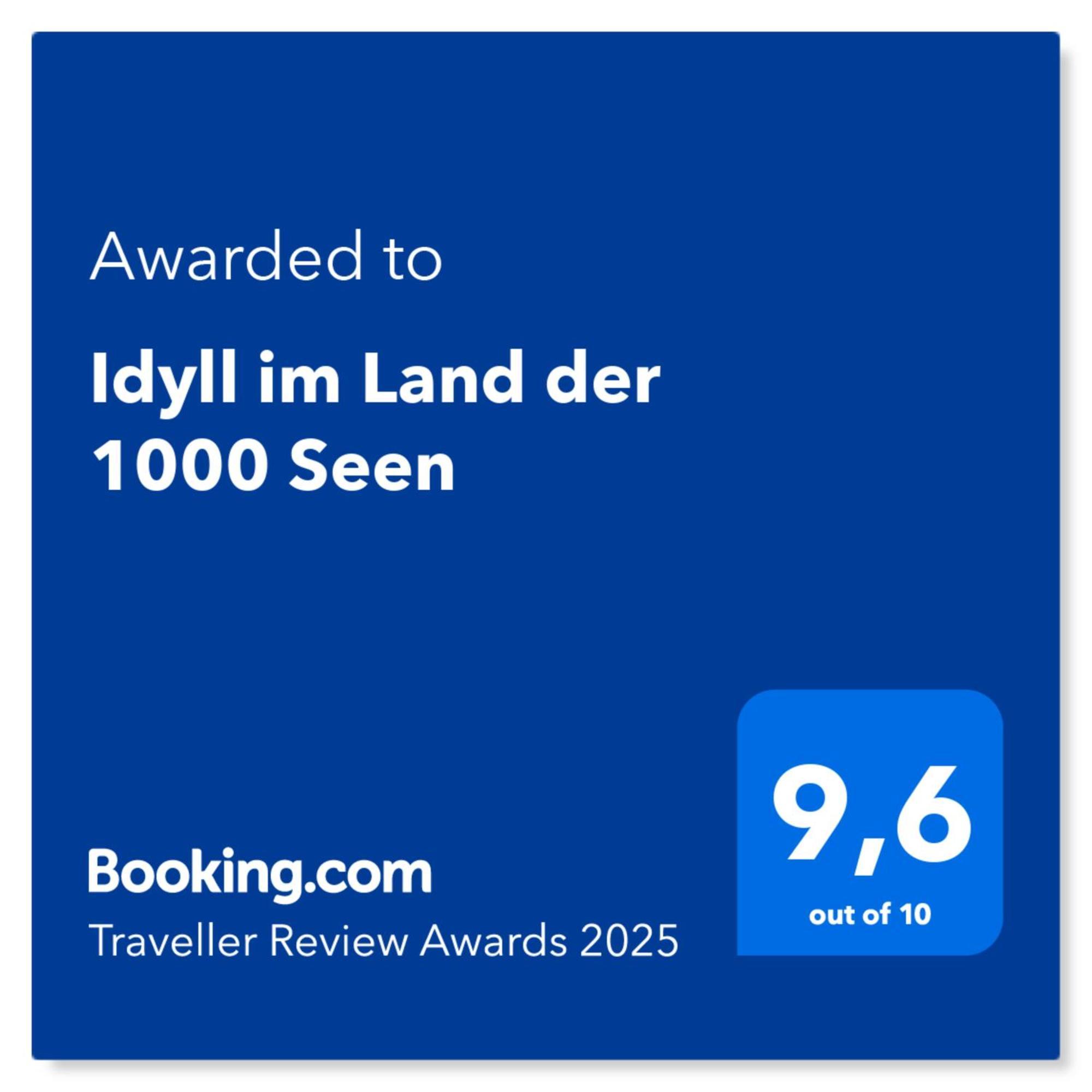 Idyll Im Land Der 1000 Seen Liessow  Екстер'єр фото